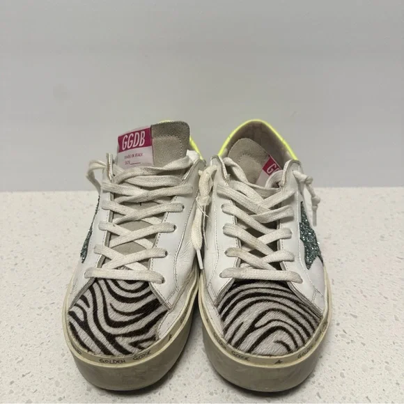 Golden Goose Hi Star Zebra 37 - Picture 2 of 6